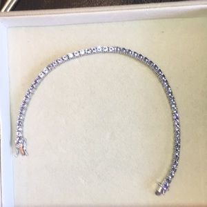 NWOT Purple Tennis Bracelet